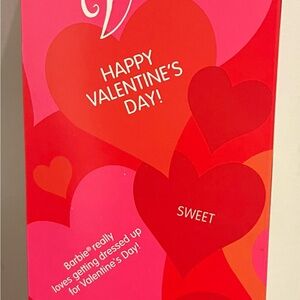 Barbie Valentine's Day Doll Set - Red and Pink